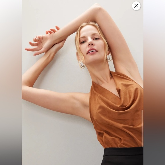 Central Park West Rylan Cowl Neck Tank NWT - Picture 4 of 10